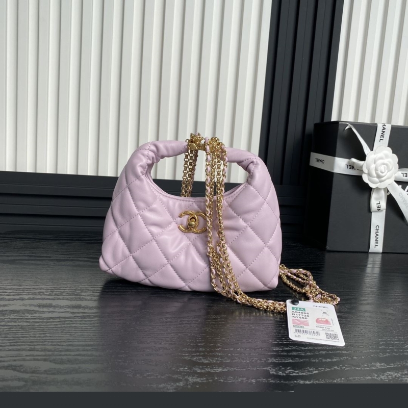 Ch*el top handle bags